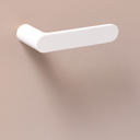 Maniglia PURE (collezione Nuda di Verum Italy) battente - BIANCO RAL 9010