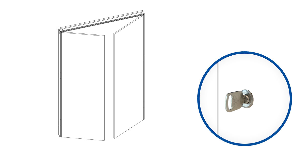 ANTE SYNTESIS AREO PER INTERNO - DOPPIE 3 LATI - LAVORAZIONE CHIAVE 700x2100