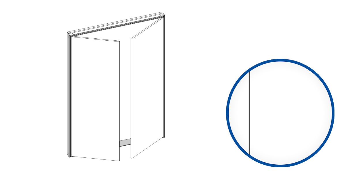 ANTE SYNTESIS AREO PER INTERNO - DOPPIE 4 LATI - PER PUSH PULL O MANIGLIA A CURA DEL CLIENTE 700x2100